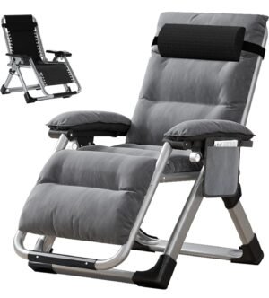 3 A1 Sillón Reclinable Plegable gris