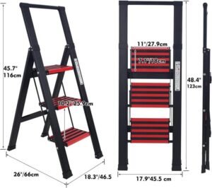 ESCALERA DE SLUMINIO PLEGABLE
