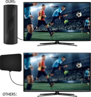 ANTENA POTENTE  DE TV PARA INTERIORES Y EXTERIORES