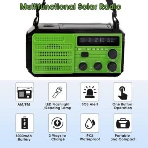 RADIO SOLAR PORTATIL