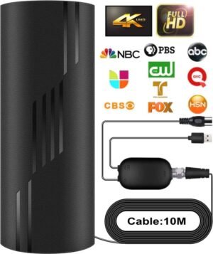ANTENA POTENTE  DE TV PARA INTERIORES Y EXTERIORES