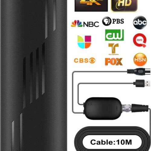 ANTENA POTENTE  DE TV PARA INTERIORES Y EXTERIORES