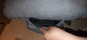 8 A1 Sillón Reclinable Plegable gris