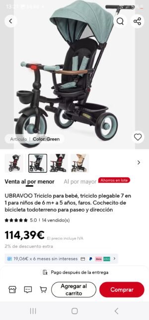 Screenshot_20250527_132120_AliExpress Triciclo Bebé 7 en 1 Plegable