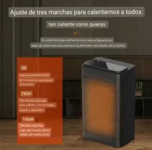 CALEFACTOR PORTATIL DE OFICINA