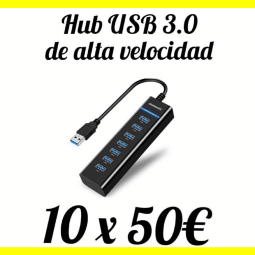 HUB USB 3.0 DE ALATA VELOCIDAD