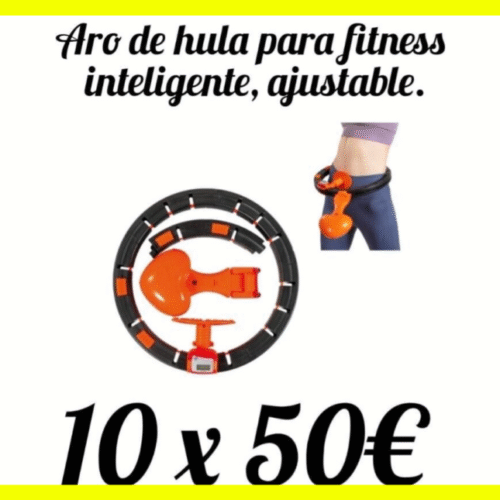 ARO DE HULA PARA FITNESS INTELIGENTE, AJUSTABLE