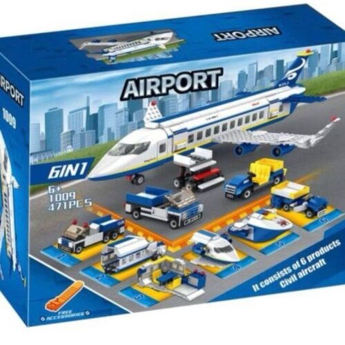 JUEGO DE AEROPUERTO Y AVION (LEGO)