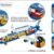 JUEGO DE AEROPUERTO Y AVION (LEGO)