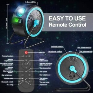 PROYECTOR DE ESTRELLAS CON MANDO